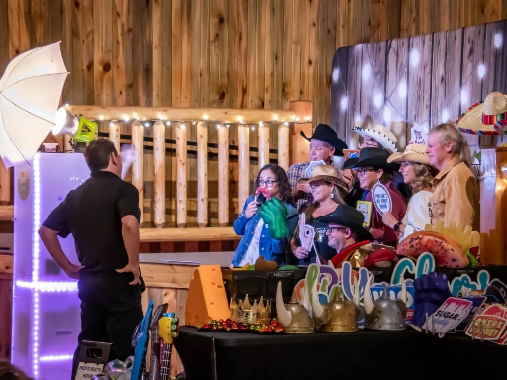 360 Video and Photo Booth Rentals in Windsor CO | On-site Prints, props, backdrops.