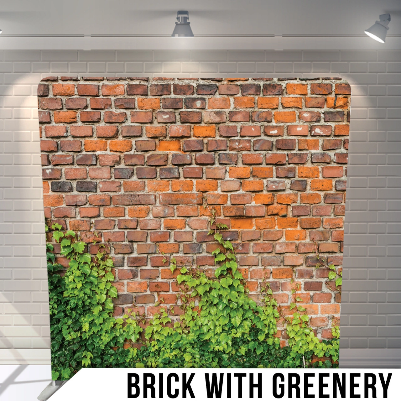 BRICK WITH GREENERY