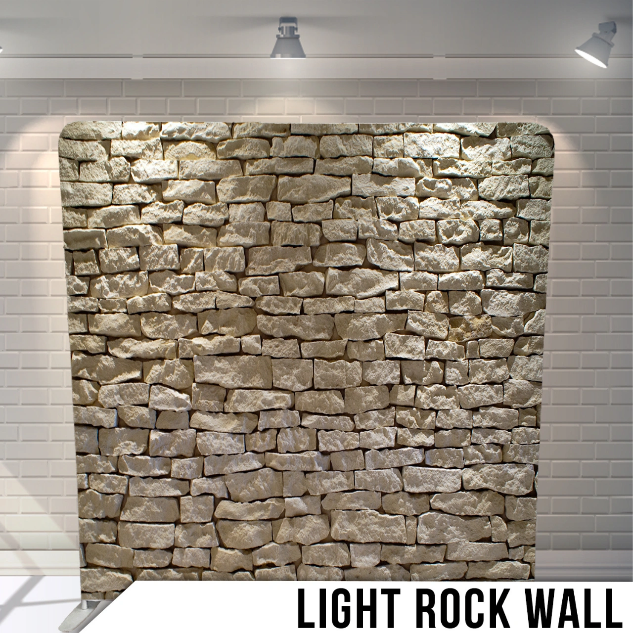 LIGHT ROCK WALL