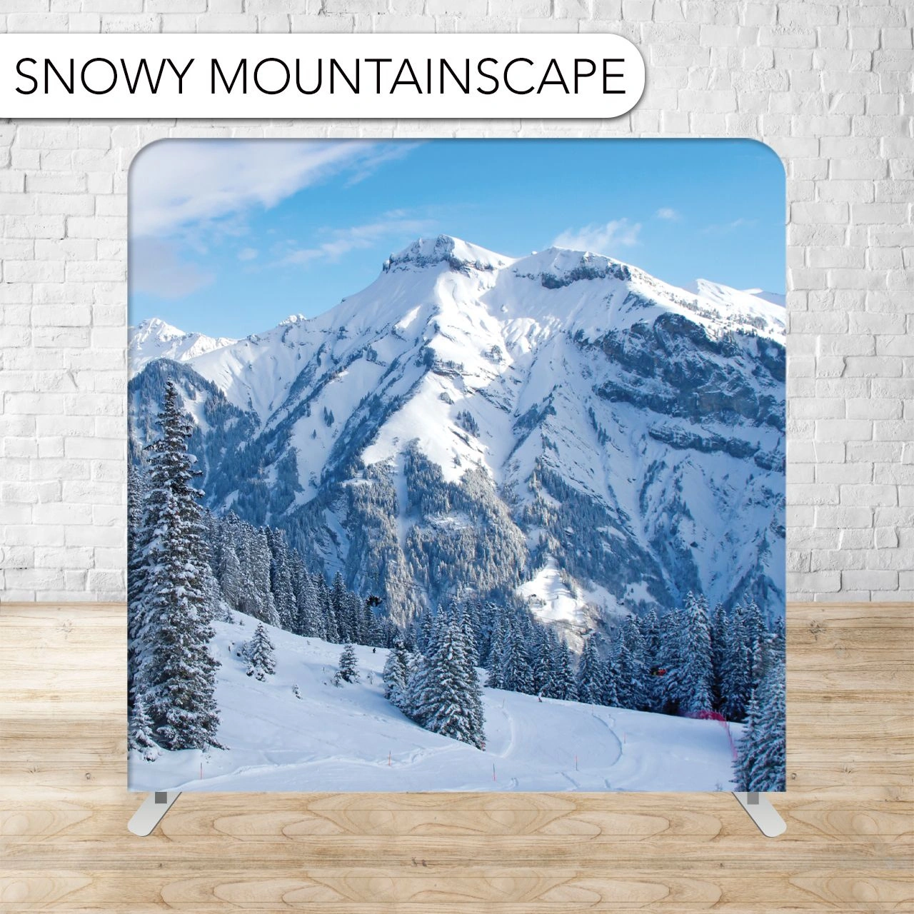 SNOWY MOUNTAINSCAPE