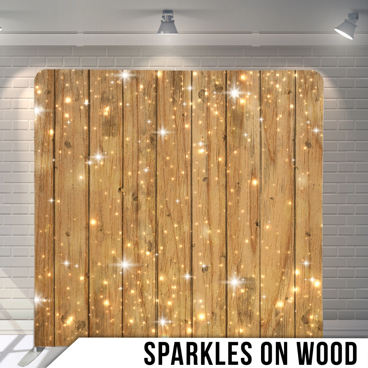 SPARKLES ON WOOD