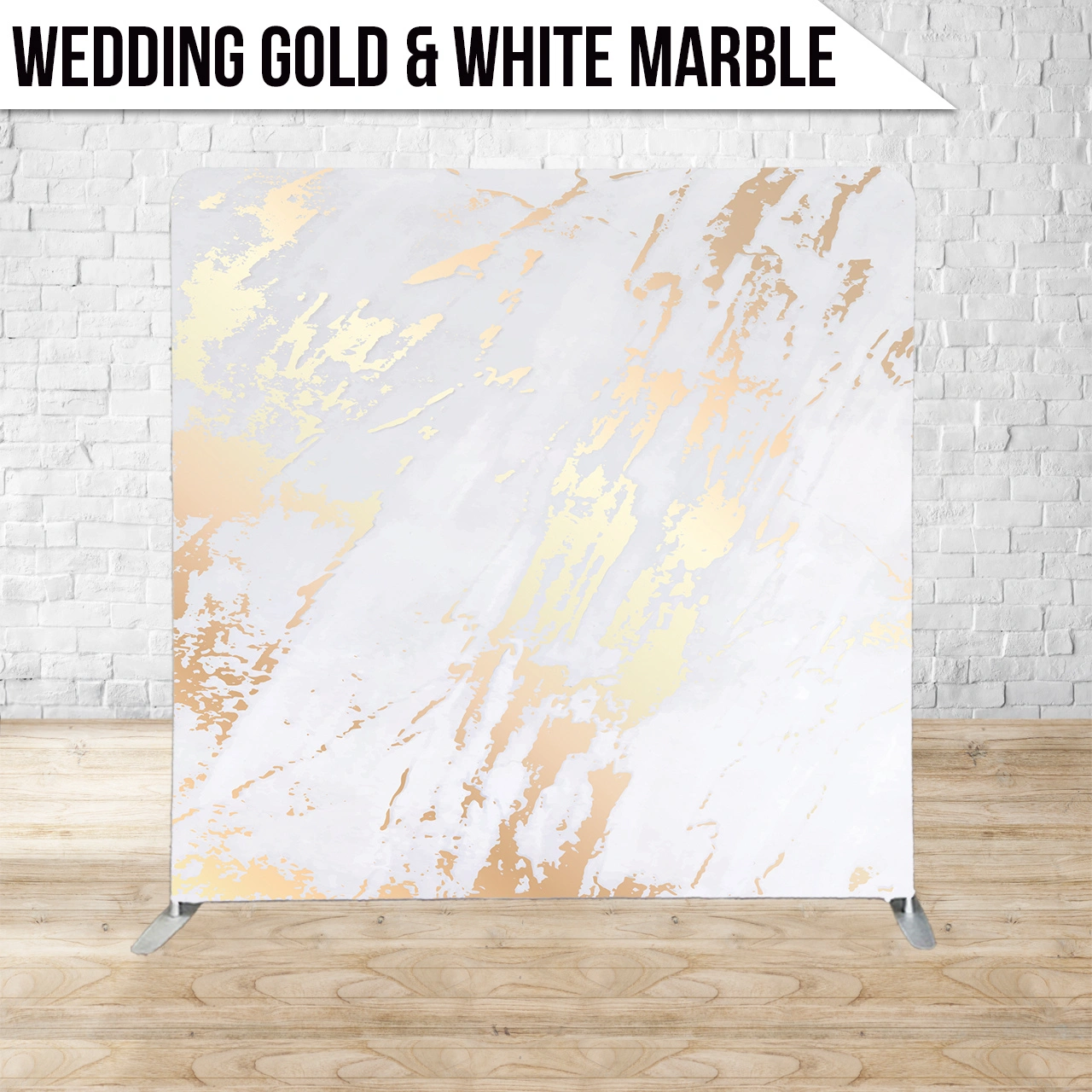 WEDDING GOLD & WHITE MARBLE