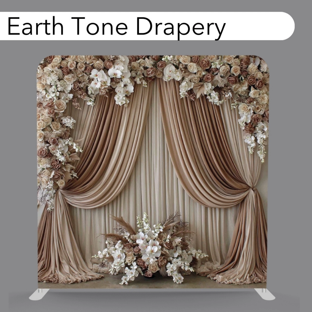 EARTH TONE DRAPERY